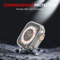 49MM Transparent Case For Smart Watch - Back & Full Covered Jelly - High Quality Silicone Case  - Full Jelly Soft Silicone 360 Screen Protective Full Case For Ultra Smart Watch. 