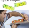Bubble Level , Mini Universal Spirit Levels Bubble for Picture Hanging, Measuring Instruments Layout Tools 9.5mm x 39.5mm. 