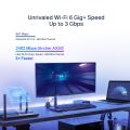 Tplink Archer AX50 AX3000 Dual Band Gigabit Wi-Fi 6 by Intel Gaming Router. 