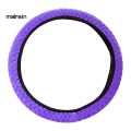 Mal Universal Winter Anti-Slip Soft Plush Car Steering Wheel Protected Cover Holder. 