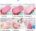 Silicone Body Brush and scrubber, Efficient cleaning with Hole in it. 