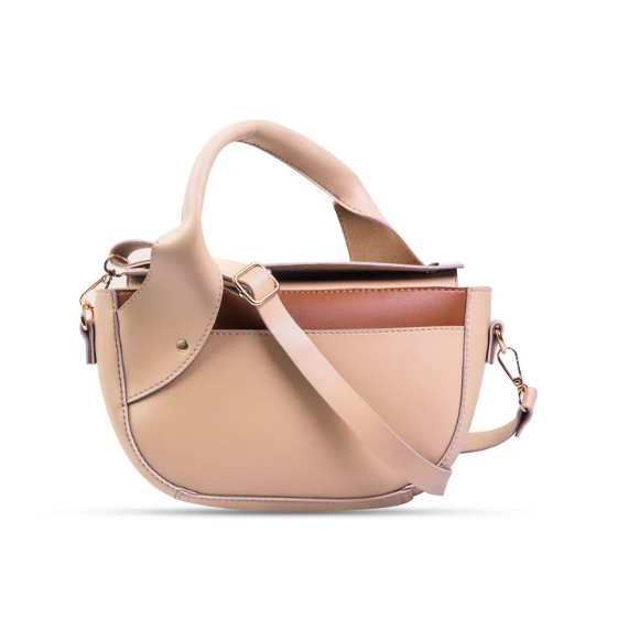 Leather Crossbody Shoulder Bag for Women Stylish Compact Handbag
