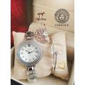 *FT Ladies Jewellery Gift Amaze Set Watch + Bracelet + Ring 💍+ High Quality Gift Amaze Box 🎁. 