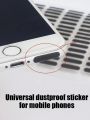 66PCS Mobile Phone Speaker Charging Port Cleaning Set Dust Removal Cleaner Tool Kit For iPhone and Android Earphones Charge Port Dust proof Cleaning Brush mobile speaker dust cover for Iphone Mobile Assasories. 