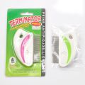 Flea Lice Comb, Stainless Steel Dog Cat Grooming Combs with Rounded Teeth, Professional Pet Tear Stain Remover, Demitting Tool for Small, Medium & Large Pets, by Mall City Zone. 