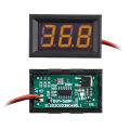 DC 5V~120V Voltmeter LED Digital Display Voltage Meter E-Bike Indicator Display Voltage Tester Red/Blue/Green/Withe. 
