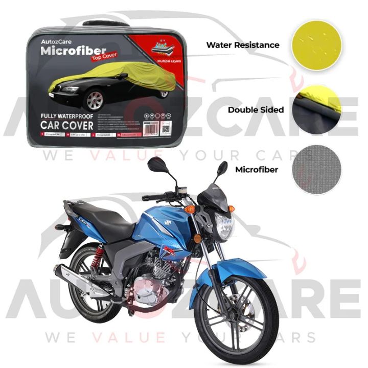 Suzuki GSX 125 Microfiber Top Cover | Daraz.pk