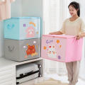 Toy Storage Solutions Children's Clothing Storage Clothes Storage Bags Cartoon Animal Storage Box Kids Toy Organizer. 