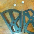 SHOE RACK FITTING SHOES CABINET HINGE 2 PIECES. 