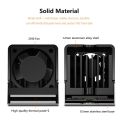 M.2 SSD NVMe Heat Sink Solid State Disk Air Circulation Radiator. 