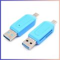 2 In1 SD/TF Card Reader For Type C USB Male OTG Adapter Extra Memory Store Adapter For Samsung HuaWei Xiaomi Laptop Accessories. 