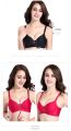 Duoble cup super Push Up Bra With Lace Up Tie Front  Bra. 