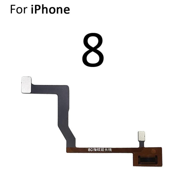 Hot sale Home Touch ID Button Main Board Flex Cable Fibbon For iPhone 6 6S 7 8 Plus Motherboard Connector Flex Cable