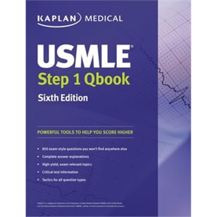 kaplan usmle step 1 qbook (6th edition) By kaplan