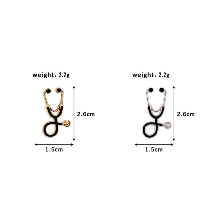 Stethoscope%20Brooch%20Medical%20Badge%20Pin%20For%20Medical%20Students%20Nurses%20Doctors%20Paramedics%20Pharmacists%20-%20Image%203