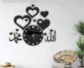 Decor Club wooden Wall Clock 3D Wooden Watch DIY Design Decoration HOME With Birds Numeral Quartz For Home Decor Living Room And Offices And For Gifts. 
