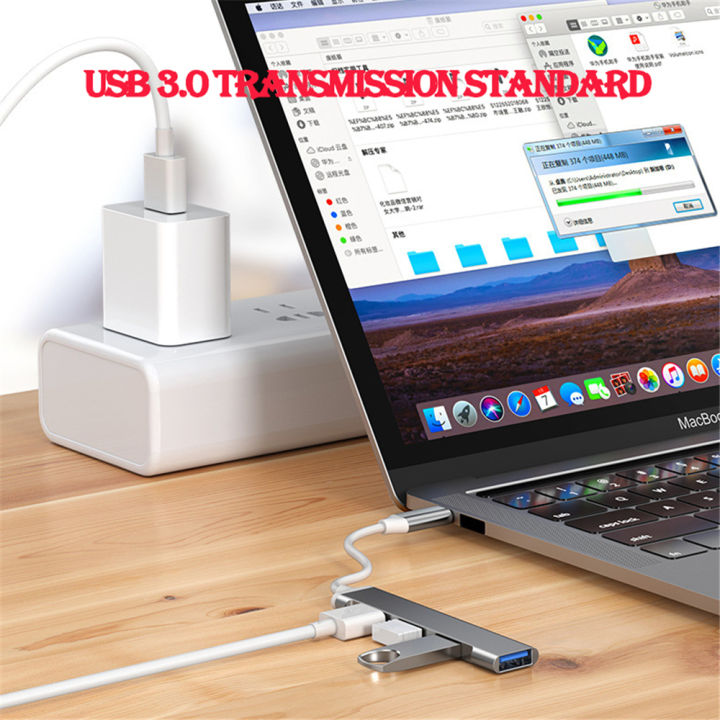 Spot%20-USB%20C%20/%20A%20HUB%203.0%20Metal%20%20Type%20C%204%20Port%20Multi%20Splitter%20Adapter%20For%20laptop%20Phone%20Tablet%20&%20Computer%20-%20Image%206
