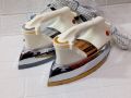 National Iron | Automatic Dry Electric Iron | Non-Stick Coated Soleplate | Adjustable Thermostatic Control | Heavyweight and Fast Heating | 360° Swivel Cord | Anti-Drip System | 2-Year Warranty. 