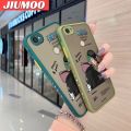 JIUMOO For Redmi Note 5A Redmi Note 5A Prime Case With Fashion Tide Brand Zoro Side Edge Square Silicone Frosted Transparent Hard Casing Design soft Cases Full Cover Phone Case Shockproof Protection Case. 