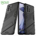 Lenuo Punk-Casing For Xiaomi 11T / 11T Pro Back Cover Eight-Color Anti-Fall And Anti-Slip Phone Bracket Lens Protection Cover Lovers Case. 