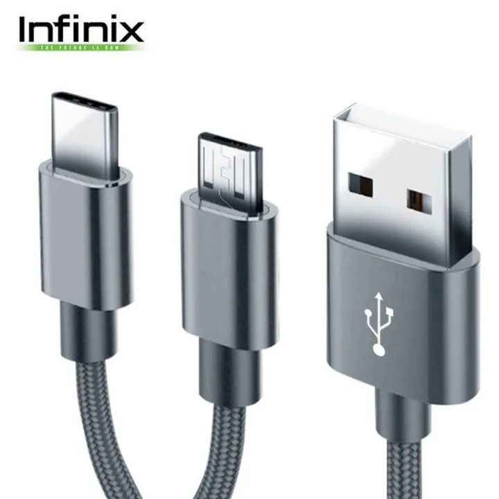 100%25%20Original%20Infinix%20XPL02%20Metal%20Micro%20USB%20And%20Type%20C%20Cable%20For%20Abdroid%205V%201.2~2A%20Grey%20/%20Infinix%202%20in%201%20Cable%20XPL02%20Fast%20Charging%205V%201.2~2A%20/%20Infinix%202%20in1%20fast%20Charger%20Cable%20-XPL02%20-%20Image%204