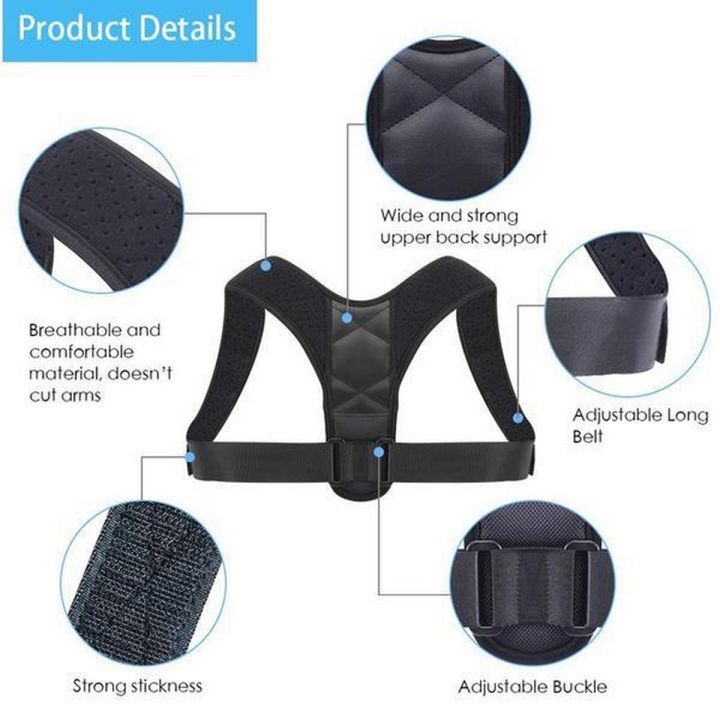 BodyWellness™ Posture Corrector (Adjustable to Multiple Body Sizes