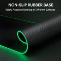 Mouse pad Gaming XXL  NATOL RGB NT-MP02 Extended Large Mouse Mat with 12 Light Effects, Non-Slip Rubber Base, Smooth Surface, for Keyboard & Mouse 31.5 x 11.8 inches. 