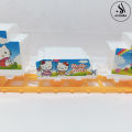 Alsimba Hello Kitty Gauge Electric Train Set Toy For Kids Boys & Girls - Operated Battery - Pink. 