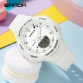 SANDA Original Fashion Men's Watch Trend Outdoor Leisure Waterproof Multi-function Sports Men's Watch. 