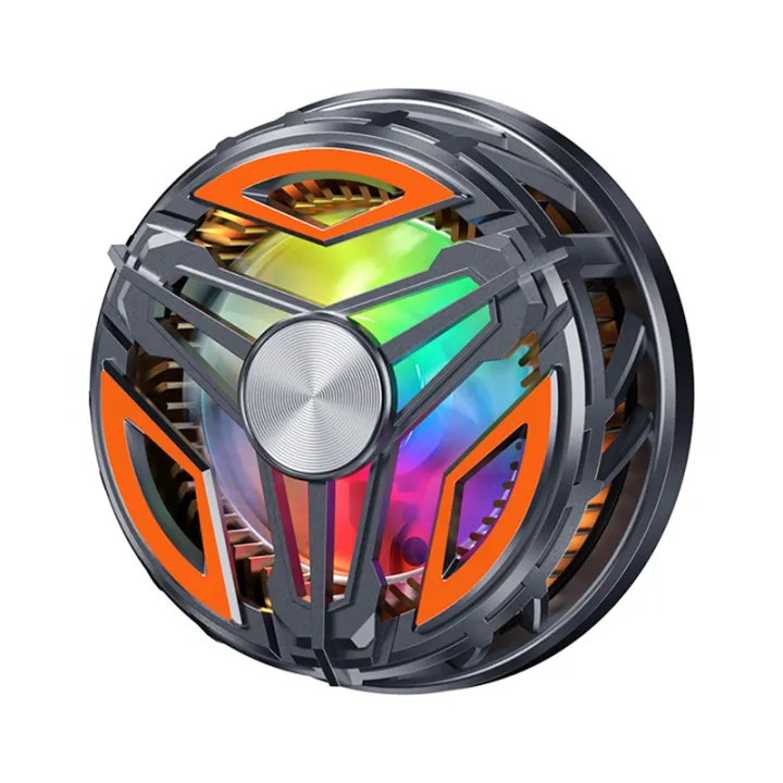 GT31 Mobile Phone Radiator Mobile Phone Cooler Semiconductor Refrigeration Magnetic Live Broadcast Clip Dual-Purpose Cooling Fan B