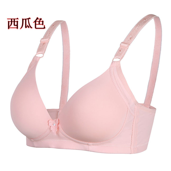 Summer%20middle-aged%20women's%20underwear%20bra%20without%20steel%20ring%20thin%20section%20breathable%202021%20new%20three-row%20buckle%20gathered%20mother%20bra%20-%20Image%205