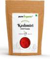 Pure Organio Organic Kashmiri Chilli Powder - Premium, 113 gm. 