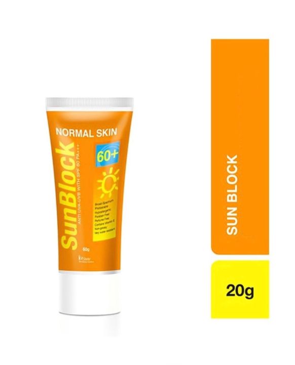 Sunblock%20Spf-60,%20Normal%20Skin%2020g%20-%20Image%203