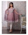 Brandland Designer Chiffon Suit light chocolate. 
