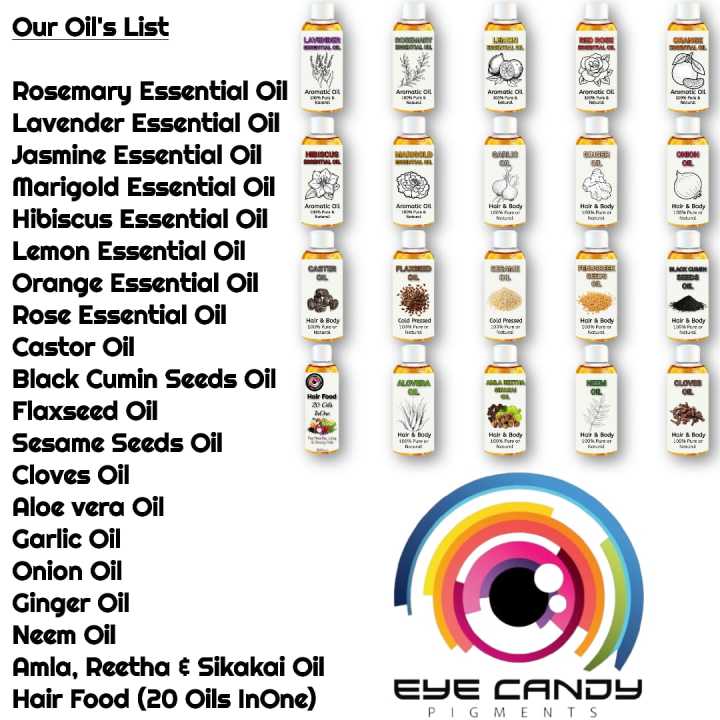 Essential%20Oils:%20Rosemary,%20Lavender,%20Marigold,%20Hibiscus,%20Lemon,%20Orange,%20Rose%20%7C%20Carrier%20Oils:%20Black%20Cumin,%20Fenugreek,%20Clove,%20Aloe%20Vera,%20Garlic,%20Onion,%20Ginger,%20Neem,%20Amla,%20Retha,%20Shikakai%20%7C%20Cold%20Pressed:%20Castor,%20Flaxseed,%20Sesame%20%7C%2020/1%20Hair%20Food%20%7C%20Pure%20Oils%20-%20Image%203