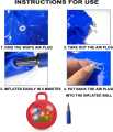 Hop ball for Kids ,Hop Ball with Handle for Exercise Inflatable Jump Ball Kids Inflatable Bounce Jumping Hopper Hop Ball For Children Educational Toys Kids Birthday Gift. 