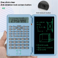 Scientific Calculators, 12-Digit LCD Display with Erasable Writing Tablet Foldable for Home School Meeting and Study B. 