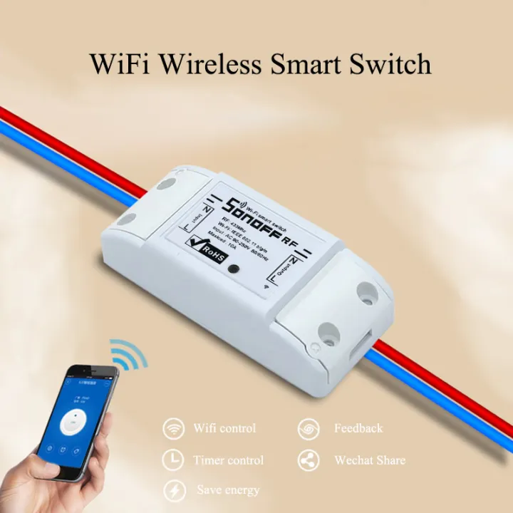WiFi%20Wireless%20Intelligent%20433Mhz%20Switch%20Module%20Socket%20for%20DIY%20Home%20For%20Sonoff%20RF%20Professional%20safety%20design%20-%20Image%203