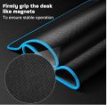 YXLILI Gaming Mouse Pad XXL Large Mouse Pads 31.5X11.8In Extended Computer Mouse Mat for Wireless Mouse Keyboard with Stitched Edges, Non-Slip Base, Waterproof Mousepads for Office Home Gaming-Blue. 