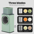 Multifunction Vegetable Chopper Kitchen Roller Gadgets Tool Vegetable Cutter Round Slicer Graters Potato Carrot Cheese Shredder. 