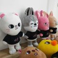 【Stray Kids skzoo 22cm plush toy SKS Jiniret/Wolf Chan/Leebit/DWAEKKI/HAN Quokka/BbokAri/PuppyM/FoxI.Ny For kids gifts Cartoon Stuffed Animal Plushies Doll. 