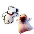 New Interactive Feature Blay Dog Keyring Funny Sound Hamster Voice Making Toy Plush Keychain Gift Item. 