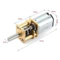 Tiny N20 DC Gear Motor | 3V–12V Mini Electric Motor with High Torque Metal Gears | Low Noise & Compact Size – Price in Pakistan. 