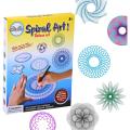 Spiral Art Set Spirograph Drawing Deluxe Design Kit Toy for Kids. 