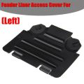 Left/Right Car Front for Fender Liner Access Cover Trim For-BMW E82 E88 E90 E91 135I 325I 51717143849 51717143850. 