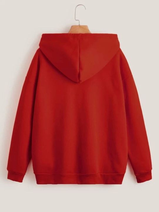 New%20Red%20Plain%20Hoodie%20Zipper%20For%20Girls%20and%20Women%20-%20Image%204