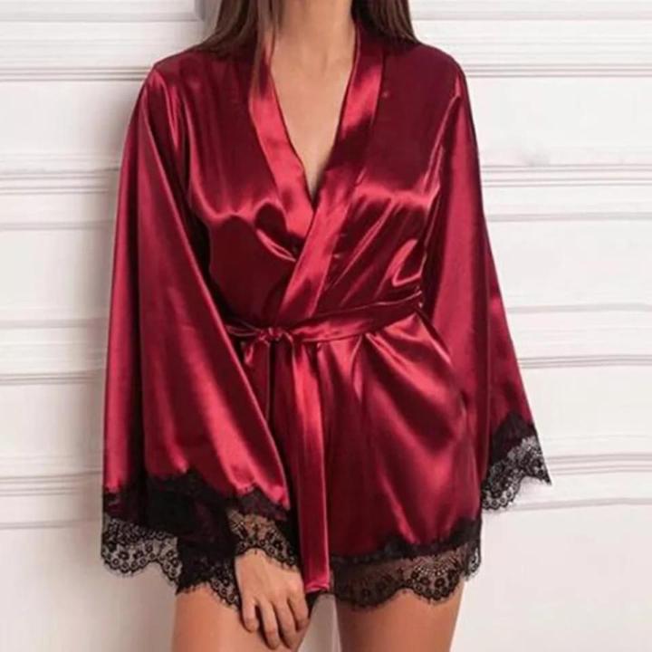 Satin Silk Gown Night Dress For Women Girls 1109