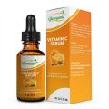 Glowganic Vitamin C Face Serum 30ml | Brightening Face Serum | Dark Spot Remover | Anti Aging | Acne Marks | Glowing Skin | For Men & Women. 
