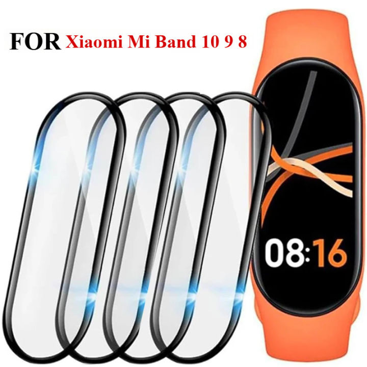 6PCS Hydrogel Film For Xiaomi Mi Band 10 9 8 Smartwatch Screen Protector Miband 10 Not Glass