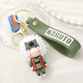 Cross border naruto keychain cartoon two-dimensional pendant schoolbag small gift wholesale anime keychain cute. 